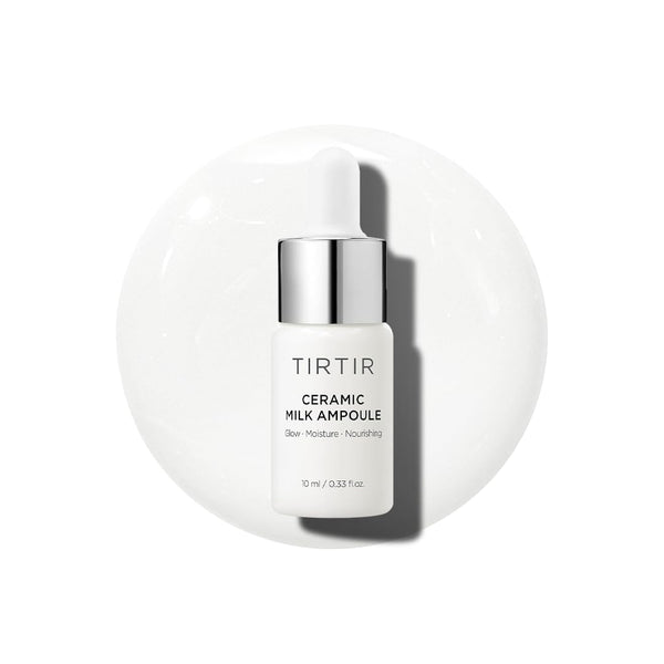 TIRTIR Ceramic Milk Ampoule, 0.33 Fl Oz