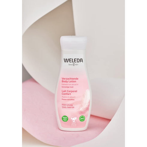 Weleda Unscented Body Lotion, 6.8 Fluid Ounce, Free From Parabens & Phthalates