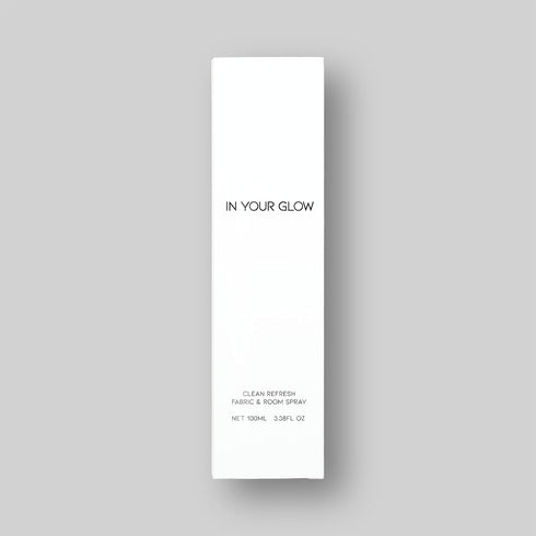 N002 100ml In Your Glow LINEN MUSK Long-Lasting Clean Fabric & Room Mist Spray | Unisex Luxury Fragrance Spray & Odor