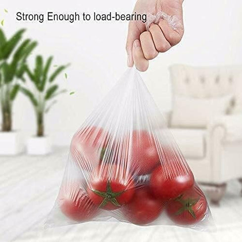 Immuson 12 20 (4 Rolls-1400 Food Storage Bag, x Plastic Produce Bag on a Roll Fruits, Vegetable, Bread, Food Storage