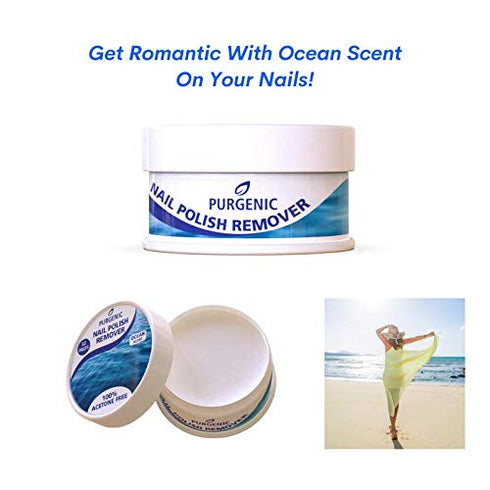 Nail Polish Remover Pads - (128 Count) - Travel Lint Free Wipes - Pre-soaked Pads Made with Natural Ingredients