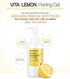 MIZON Vita Lemon Peeling Gel, 150g/5.3 Oz - Lemon Peel Oil and Sparkling Water Exfoliating Gel