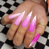 VIVACE 2PACK Natural/Clear Long Stiletto Artificial Fake Gel Nail Tips (Total 1000 Tips) 10 Sizes for Nail Salon Nail