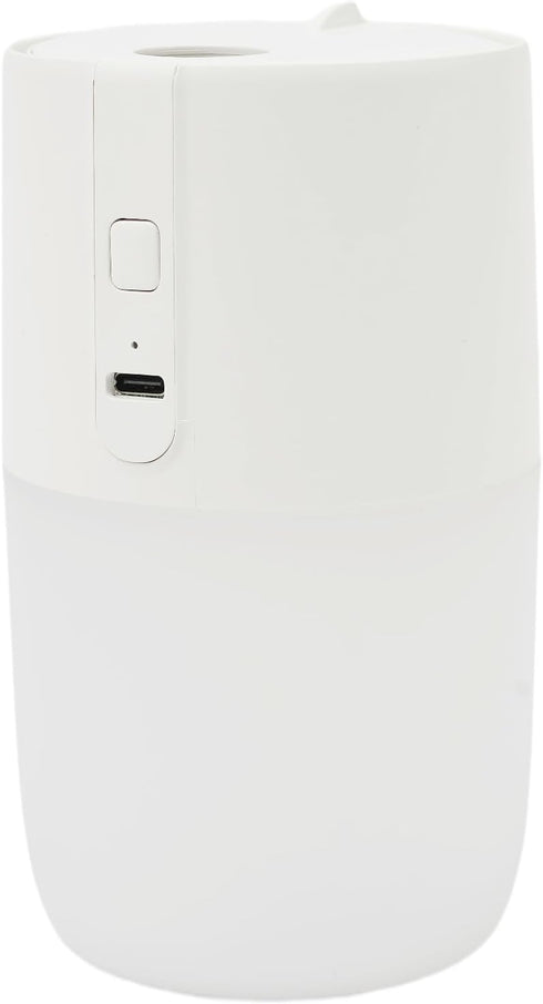 Haeshtrxv Portable Facial Spray Oxygen Aromatherapy Diffuser - Ivory White, Nano Mist Humidifier for Skin Hydration