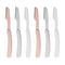 Ipetboom 6pcs Eyebrow Razor, Folding Eyebrow Trimmer, Hair Remover for Women, Facial Hair Shaver