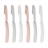 Ipetboom 6pcs Eyebrow Razor, Folding Eyebrow Trimmer, Hair Remover for Women, Facial Hair Shaver