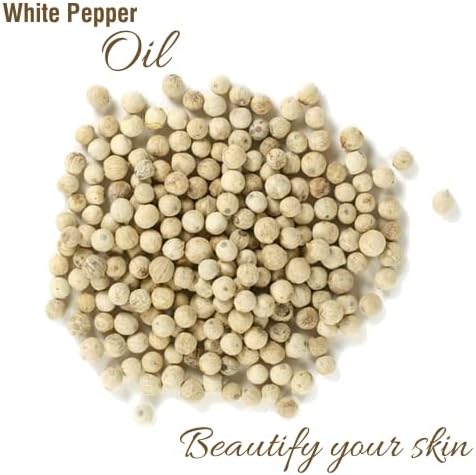 Crysalis 100% Pure White Pepper Oil | Natural Undiluted Essential Oil - 15ml with Dropper