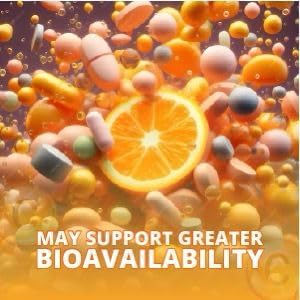 Liposomal Vitamin C 1600mg, 100 Capsules, High Absorption Ascorbic Acid for Immune Support