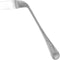 FOMIYES Adaptive Utensils, Curved Fork Right Handed Angled Fork Cutlery, Stainless Steel Eating Silverware for Elderly
