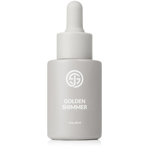SJOLIE Sunless Spray Tan Additive - Golden Shimmer Drops for Spray Tan, Self Tanner, or Daily Moisturizer