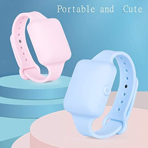 KIKILY 4 PCS Hand Sanitizer Bracelet for Kids and Adults, Wristband Hand Sanitizer Dispenser,Portable Travel Size Hand