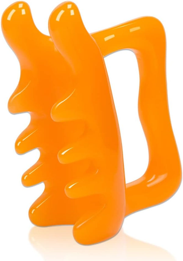 1Pcs Fascia Cellulite Massager, New Shape Neck Shoulder Back Resin Body Massage Tool