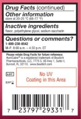 HurriCaine Topical Anesthetic Gel - Watermelon - 1 oz