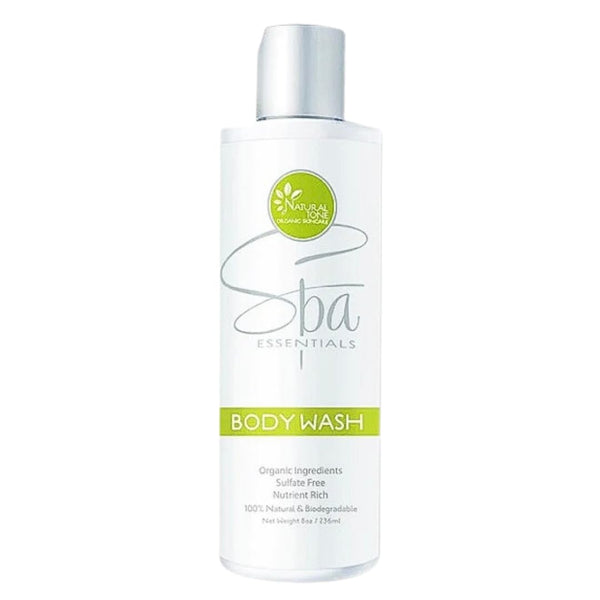 Natural Tone Organic Skincare Sulfate-Free Body Wash, Hydrating Rosehips Scent, 8oz