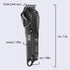 Professional Hair Clippers for Men - Cordless & Corded Barber Clippers for Hair Cutting and Grooming