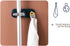 2in1 Bathroom Mop Bracket with Wall-Mount Sticker, Easy-Install Strong Hook, Nail-Free Duster Cloth Supporter (Orange)