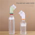 loutlo (2*White) Multi-use Cleaning Brush Can Be Connected to Mineral Water Bottle, Multi-Purpose Bottle Gap Cleaning