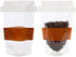 ClearBags Coffee Cup Shaped Pouch, 100 Count, Stand Up Food Packaging for Gifts & More