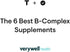 THORNE B-Complex #6 - Vitamin B Complex with Active Forms of Essential B Vitamins, Extra B6, 60 Capsules