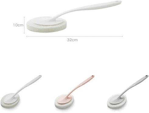 Handheld Bathroom Cleaning Brush for Tiles and Toilets - ZKG