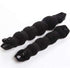 Set of 2 Black Magic Hair Styling Donut Bun Ring Styler Maker for Women, 1 Large + 1 Small