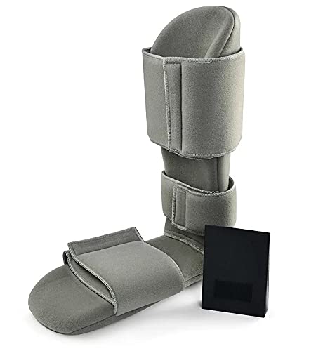 Brace On 90 Degree Night Splint for Plantar Fasciitis and Achilles Tendon Pain Relief Boot, Foot Support for Men and