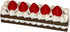 Vexthonarix Strawberry Cake Pill Organizer, Weekly Pill Box with Compartments, Cute Dessert Style