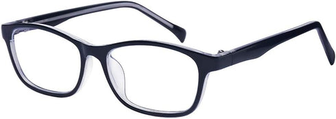 ALWAYSUV Kids Teens Blue Light Blocking Glasses, Anti-Glare UV400 Transparent Lens, Computer Reading Glasses