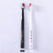 2 Pcs Black and White Heart Shaped Couple Toothbrushes, Eco-Friendly Nano Manual Dental Care Brushes