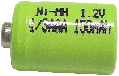 1/3AAA 150mAh 1.2V Rechargeable Battery for Outdoor Garden Solar Lights