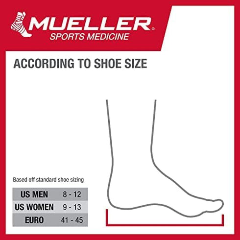Mueller Sports Medicine PFTape for Plantar Fasciitis, Regular for Men and Women