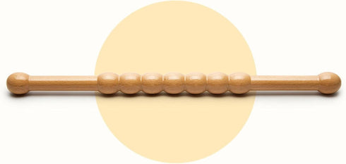 Ysyqkn Massage Rod Therapy Stick Wood Handheld Portable Manual Scraping Tool Massager Stick for Neck Shoulder Back