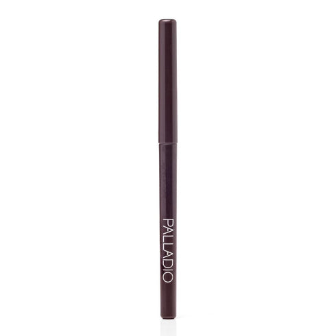 Palladio Retractable Waterproof Eyeliner, Eggplant - Creamy, Smudge Proof, Long Lasting