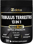 13in1 Tribulus Terrestris Capsules - 16000mg with Maca, Horny Goat Weed, Panax Ginseng & More, 120 Counts
