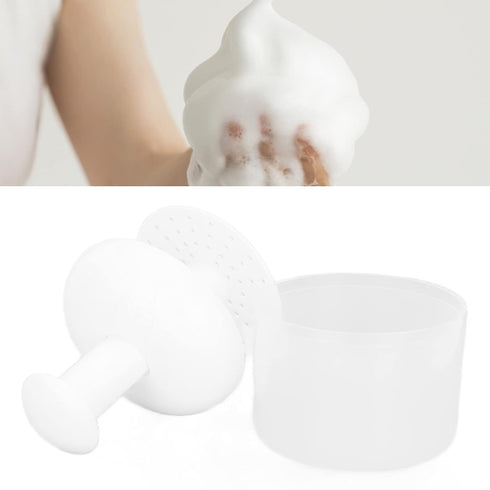 Face Foam Maker, Rich Cream Foamer Skincare Tools, Portable Plastic Whip Bubble Maker for Facial Cleansing