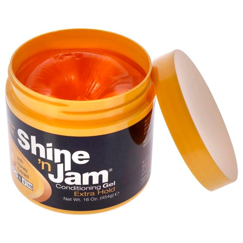 Shine 'n Jam Conditioning Gel Extra Hold for Braids, Twists, and Frizz Control