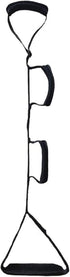 IPENNY 35-44 Leg Lifter Strap Multi-Loop Rigid Foot Loop& Padded Handgrips, Adjustable Mobility Aid Tool Foot Lifting