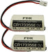 SHENYANG (2 Pack) CR17335SE 3V Battery for R13B060003 FDK CR17335SE/3V Epson Robot Controller
