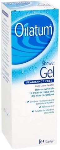 Oilatum Shower Gel, Fragrance Free, to Treat Dry Skin & Eczema, 150ml