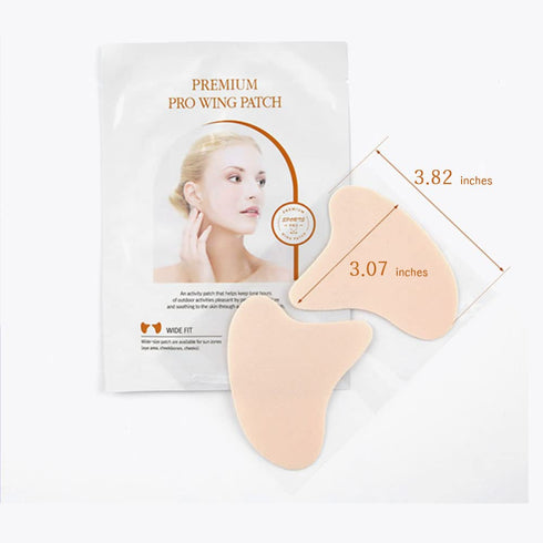 RiRe Premium Pro Wing UV Protection Golf Patch, 5-Pairs for Outdoor Sports Activities, UV Sun Block Patch