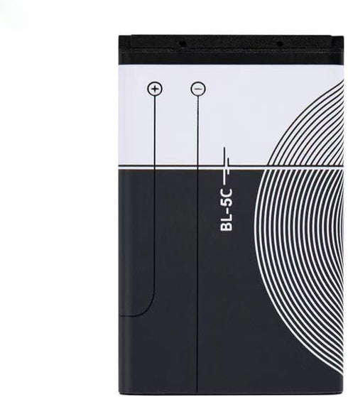 Lumaoer 2PCS 3.7V 1200mAh BL-5C Rechargeable Battery Suitable for Household Radio with Current