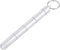 Drug Holder, Aluminum Alloy Waterproof Pill Key Chain Container with Key Ring for Daily Use (5 Cases)