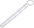 Drug Holder, Aluminum Alloy Waterproof Pill Key Chain Container with Key Ring for Daily Use (5 Cases)