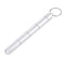 Metal Pill Case Travel Container, Mini Portable Pill Box Organizer Keychain, Waterproof Medicine Holder with Key Chain