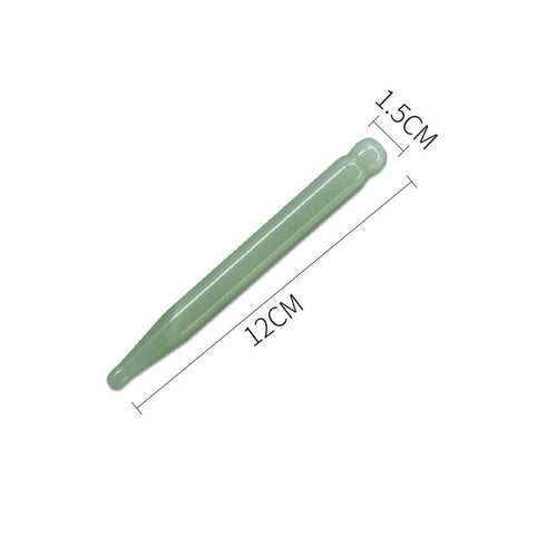 TOP SEWING Jade Acupuncture Pen Deep Tissue Gua Sha Massage Tools Natural Facial Tool Manual Acupuncture Massage Pen