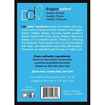 Lifestinks Regular Strength Lavender Deodorant Refill, 4.5 Ounce