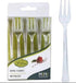 Lillian Tablesettings 48 Count Premium Plastic Fork, Clear