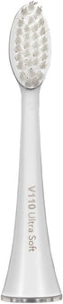 V110 Pack 3. PRO-SYS White VarioSonic Electric Toothbrush Replacement Head, Ultra Soft, of Also fits Burst Brush!