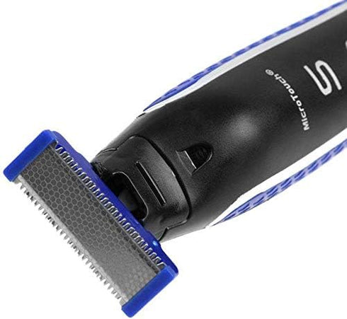 Replacement Heads for Microtouch Solo Mens Shaver, Electric Micro Trimmer (Pack of 4)