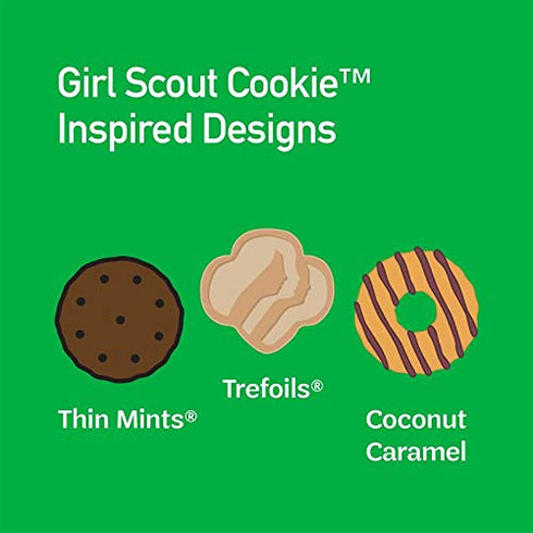 Dukal Girls Scouts Adhesive Bandages for Kids | 3/4"x3" Colorful Fun Bandages | Bulk Pack of 100